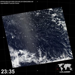 Level 1B Image at: 2335 UTC