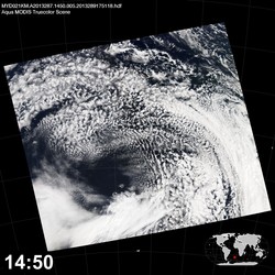 Level 1B Image at: 1450 UTC