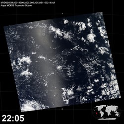 Level 1B Image at: 2205 UTC