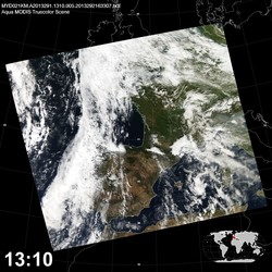 Level 1B Image at: 1310 UTC