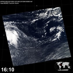 Level 1B Image at: 1610 UTC