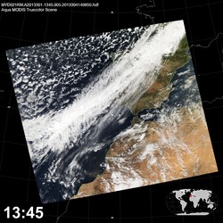 Level 1B Image at: 1345 UTC