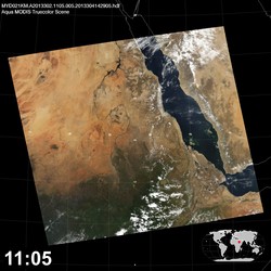 Level 1B Image at: 1105 UTC