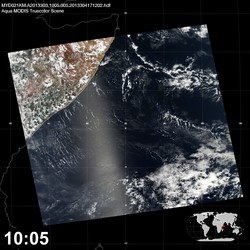 Level 1B Image at: 1005 UTC