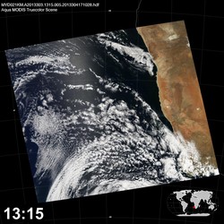 Level 1B Image at: 1315 UTC