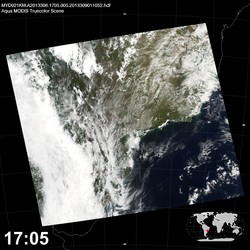 Level 1B Image at: 1705 UTC