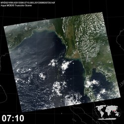 Level 1B Image at: 0710 UTC