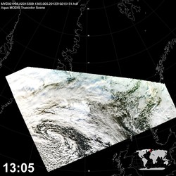 Level 1B Image at: 1305 UTC