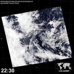 Level 1B Image at: 2230 UTC