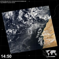 Level 1B Image at: 1450 UTC