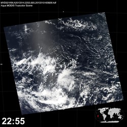 Level 1B Image at: 2255 UTC