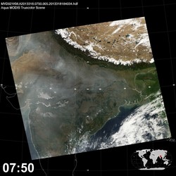 Level 1B Image at: 0750 UTC