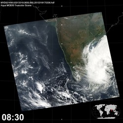 Level 1B Image at: 0830 UTC