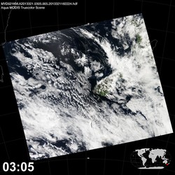 Level 1B Image at: 0305 UTC