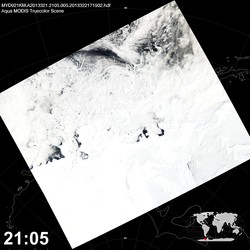 Level 1B Image at: 2105 UTC