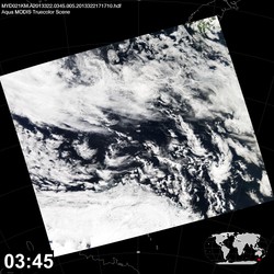 Level 1B Image at: 0345 UTC