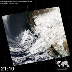 Level 1B Image at: 2110 UTC