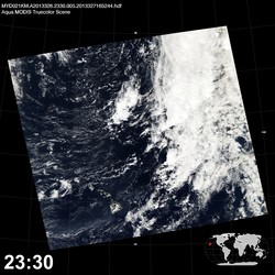 Level 1B Image at: 2330 UTC