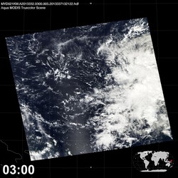 Level 1B Image at: 0300 UTC