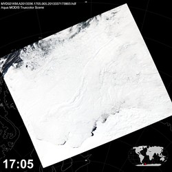 Level 1B Image at: 1705 UTC