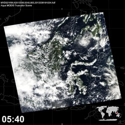 Level 1B Image at: 0540 UTC