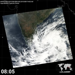 Level 1B Image at: 0805 UTC