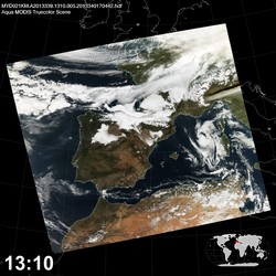 Level 1B Image at: 1310 UTC