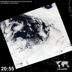 Level 1B Image at: 2055 UTC