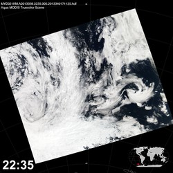 Level 1B Image at: 2235 UTC