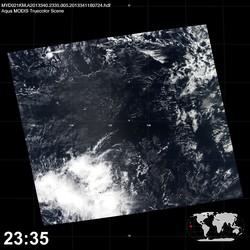 Level 1B Image at: 2335 UTC