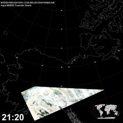 Level 1B Image at: 2120 UTC