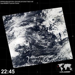 Level 1B Image at: 2245 UTC