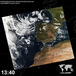 Level 1B Image at: 1340 UTC