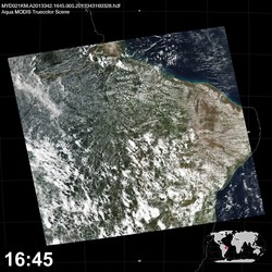 Level 1B Image at: 1645 UTC