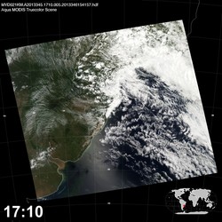 Level 1B Image at: 1710 UTC