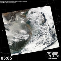 Level 1B Image at: 0505 UTC