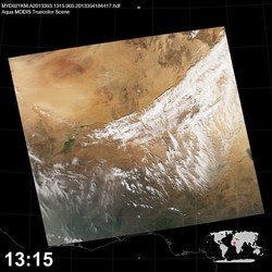 Level 1B Image at: 1315 UTC