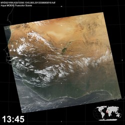 Level 1B Image at: 1345 UTC