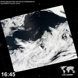 Level 1B Image at: 1645 UTC