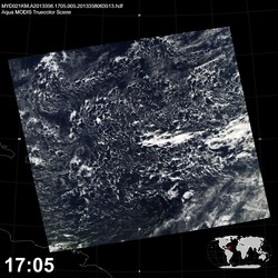 Level 1B Image at: 1705 UTC