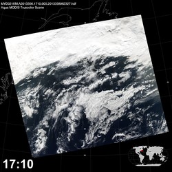 Level 1B Image at: 1710 UTC