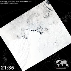 Level 1B Image at: 2135 UTC