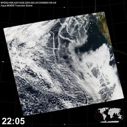 Level 1B Image at: 2205 UTC