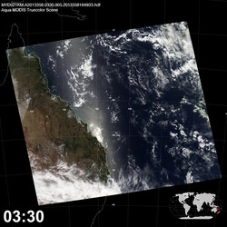 Level 1B Image at: 0330 UTC