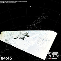 Level 1B Image at: 0445 UTC