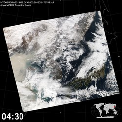 Level 1B Image at: 0430 UTC