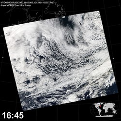 Level 1B Image at: 1645 UTC