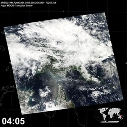 Level 1B Image at: 0405 UTC