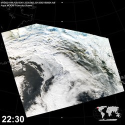 Level 1B Image at: 2230 UTC