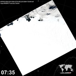 Level 1B Image at: 0735 UTC